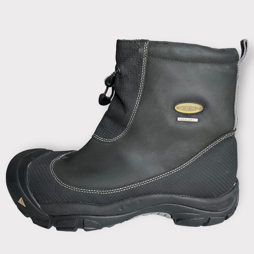KEEN Primaloft 200 Gram Insulation WATERPROOF BOOTS Side Zipper Sz 11